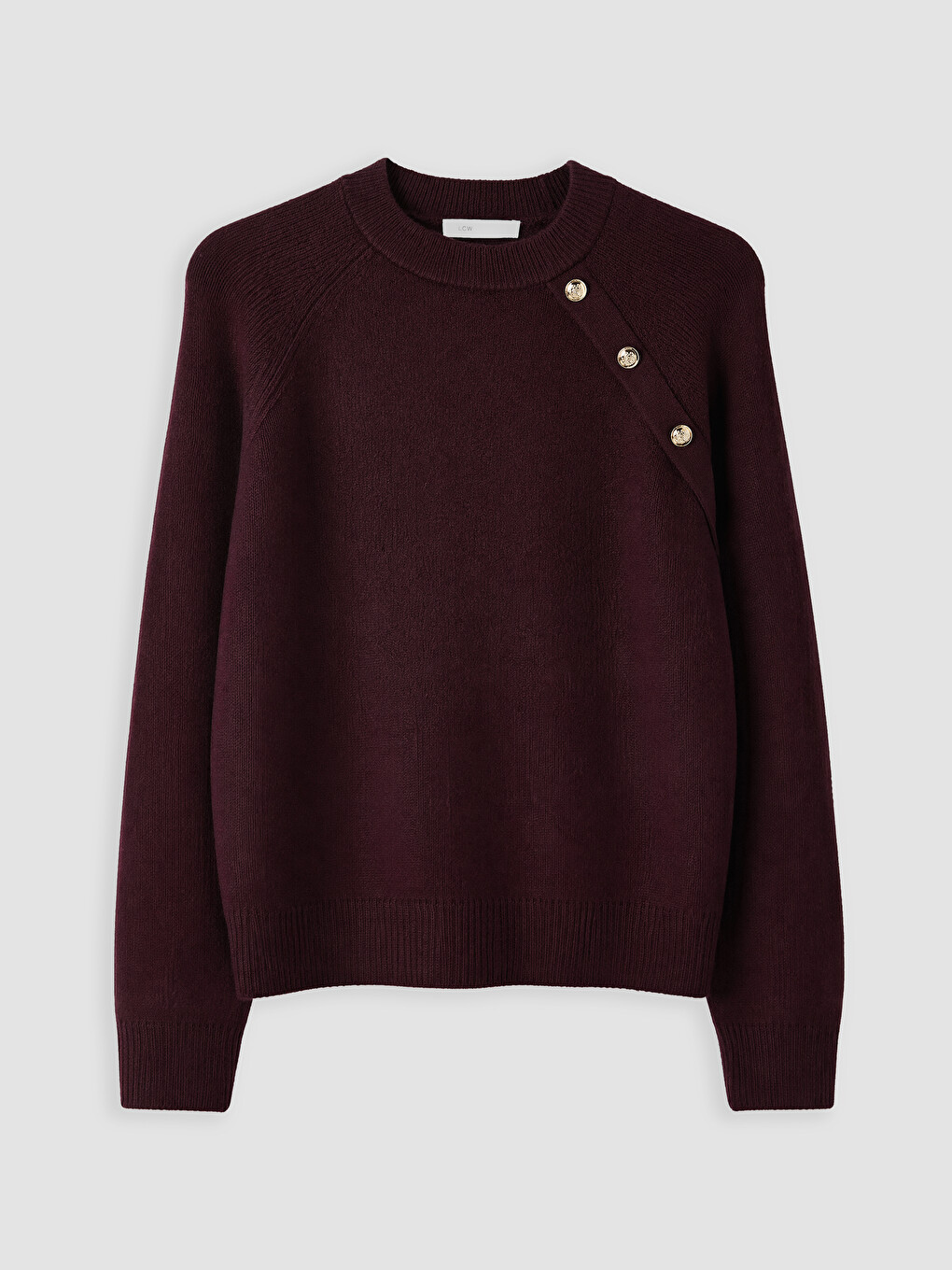 Woman Bordeaux Sweater-4