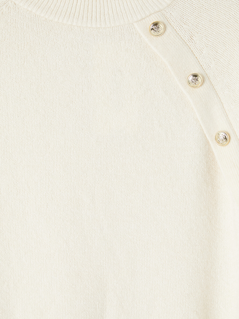Woman White Sweater-5