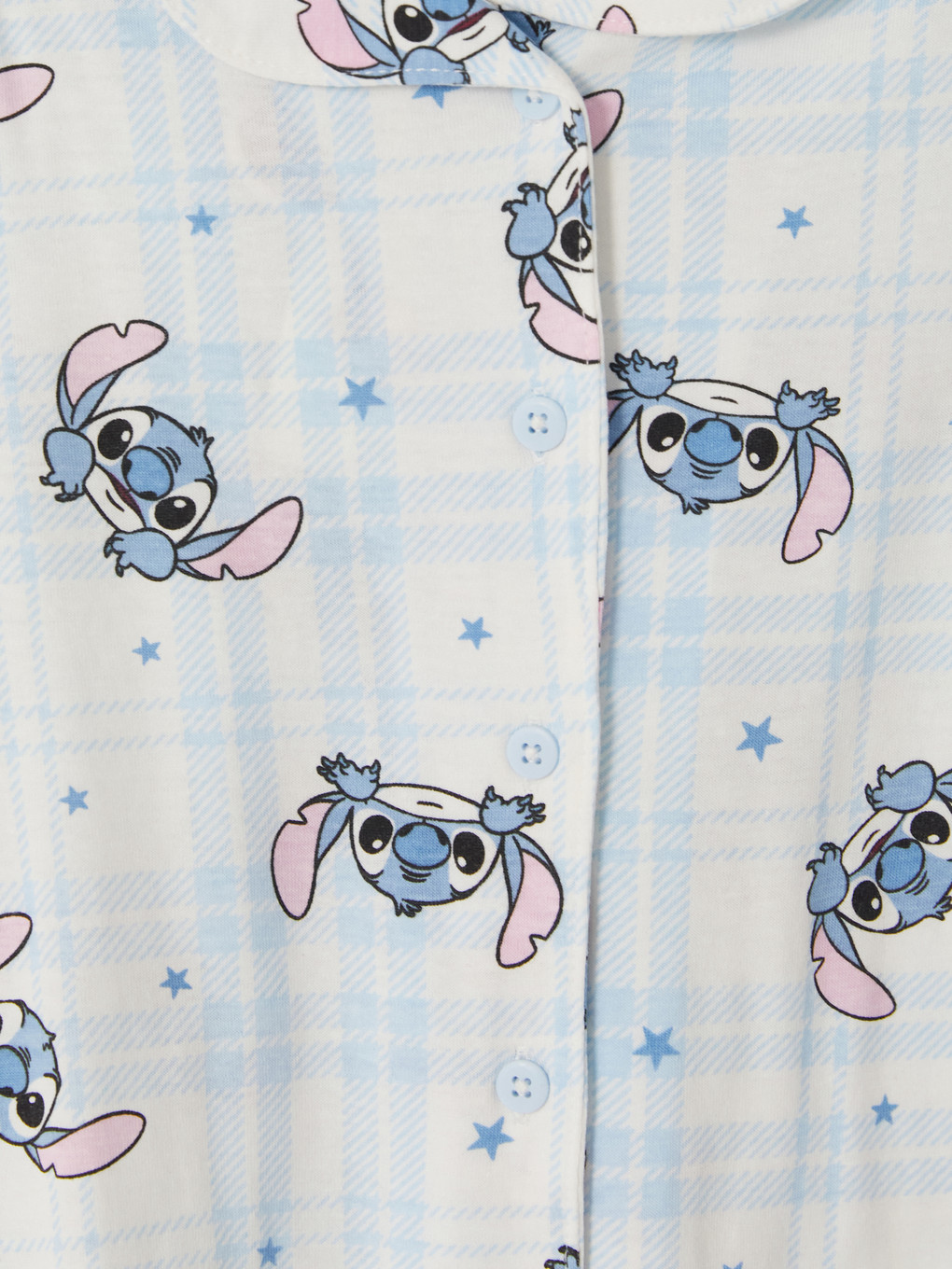 Stitch Printed Girls' Pyjamas Set-2