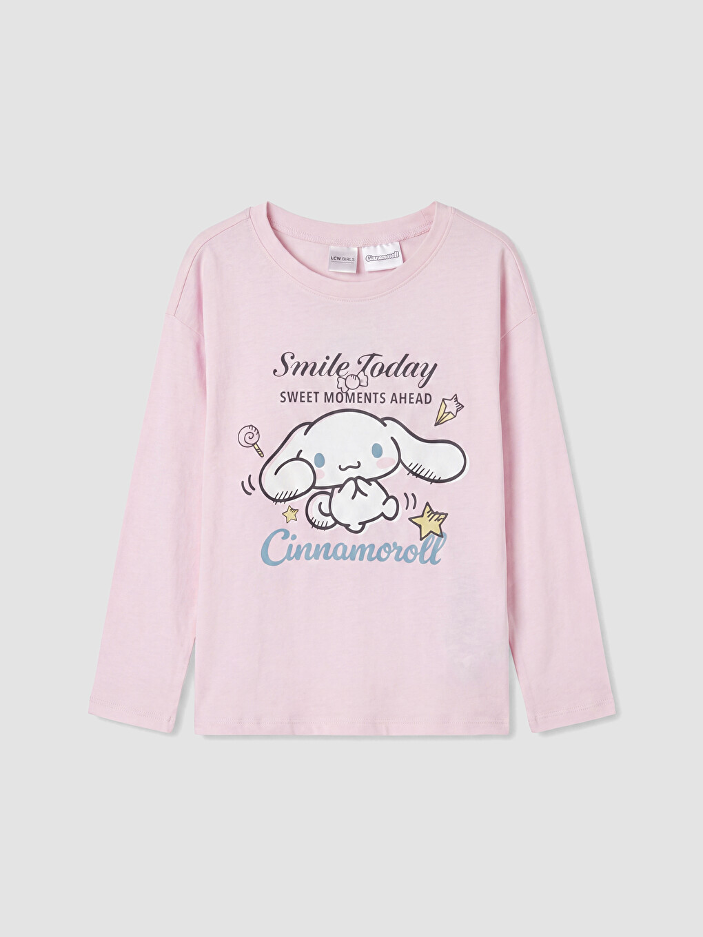 Cinnamoroll Crew Neck Girls' Pyjamas Set-1