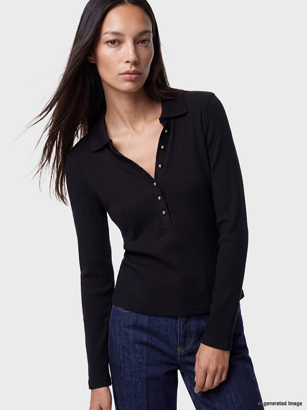 Polo Collar Women's Body