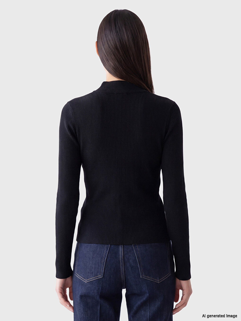 Polo Collar Women's Body-3