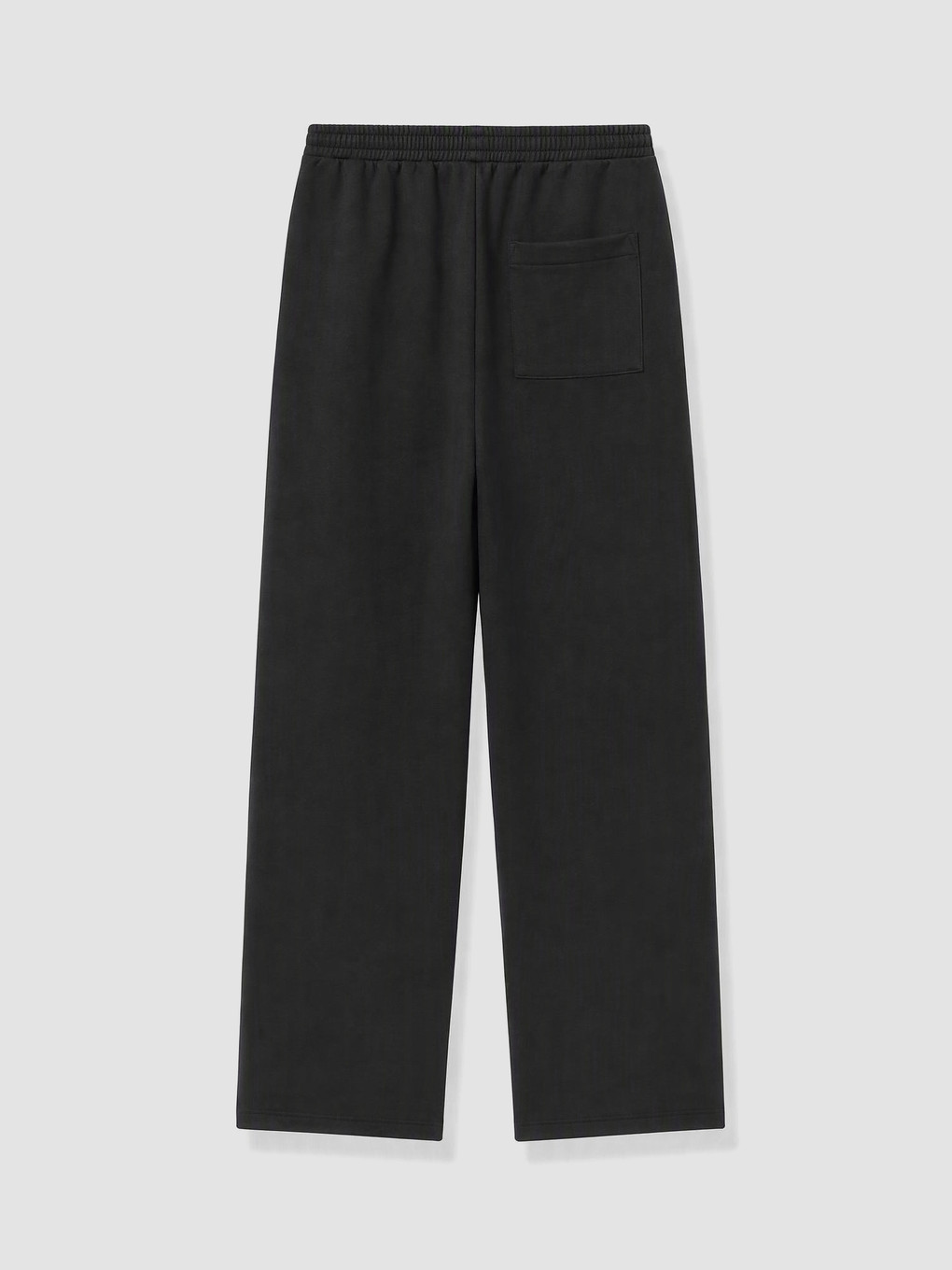 Woman Black Sweatpants-1