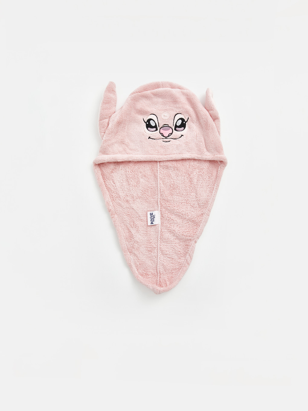 Stitch Nakışlı Kız Çocuk Saç Havlusu-2