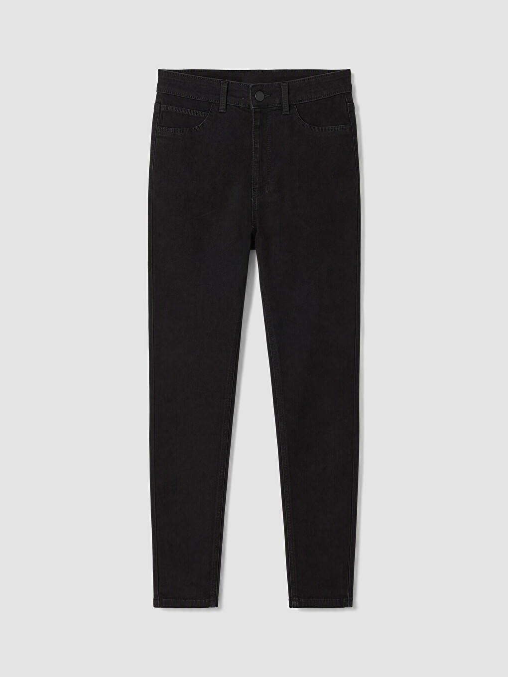 Siyah Jüpiter Süper Skinny Fit Kadın Jean Pantolon-4