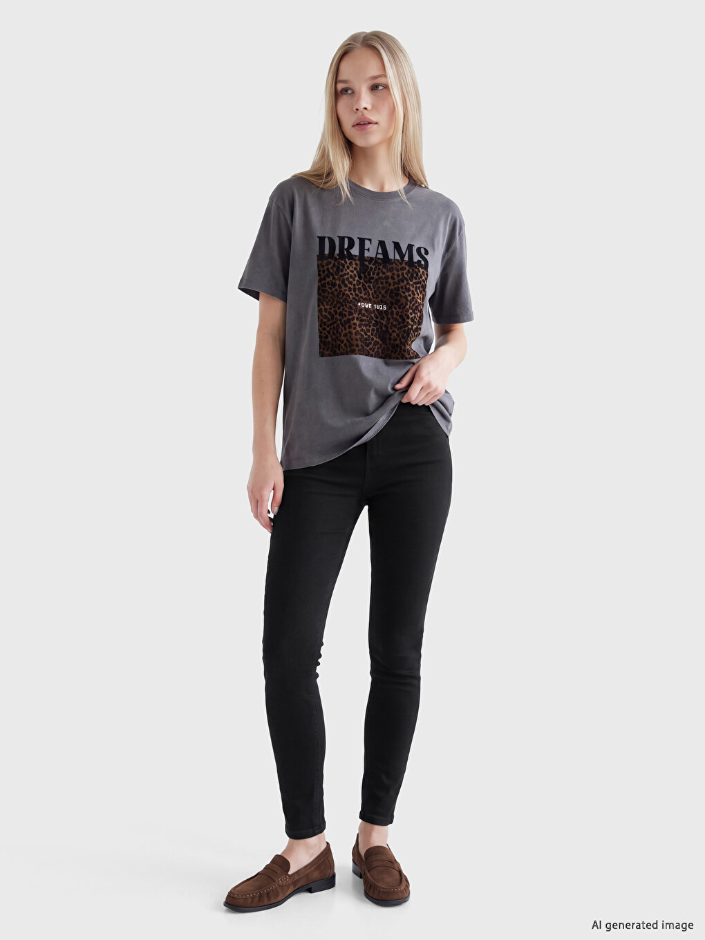 Siyah Jüpiter Süper Skinny Fit Kadın Jean Pantolon
