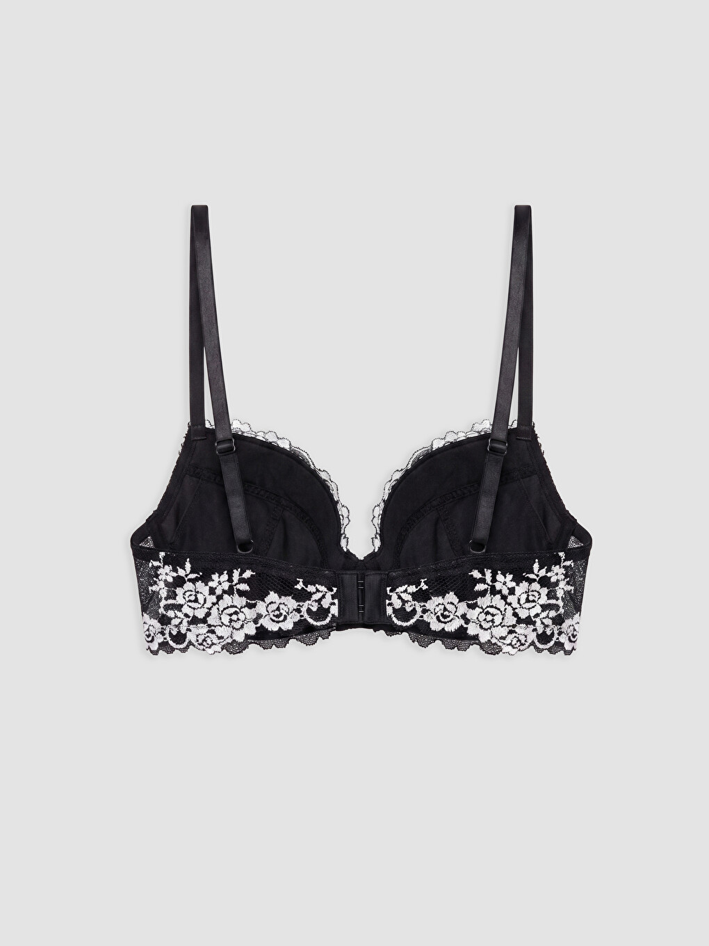 Wired Non Padded Lace Fancy T-shirt Bra-1