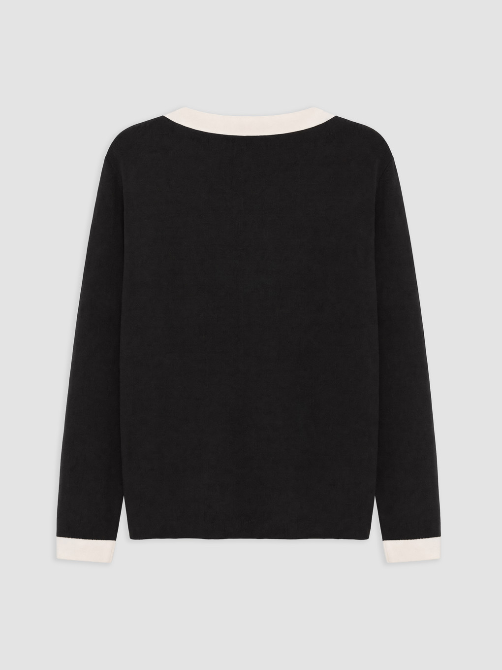 Woman Black Cardigan-5