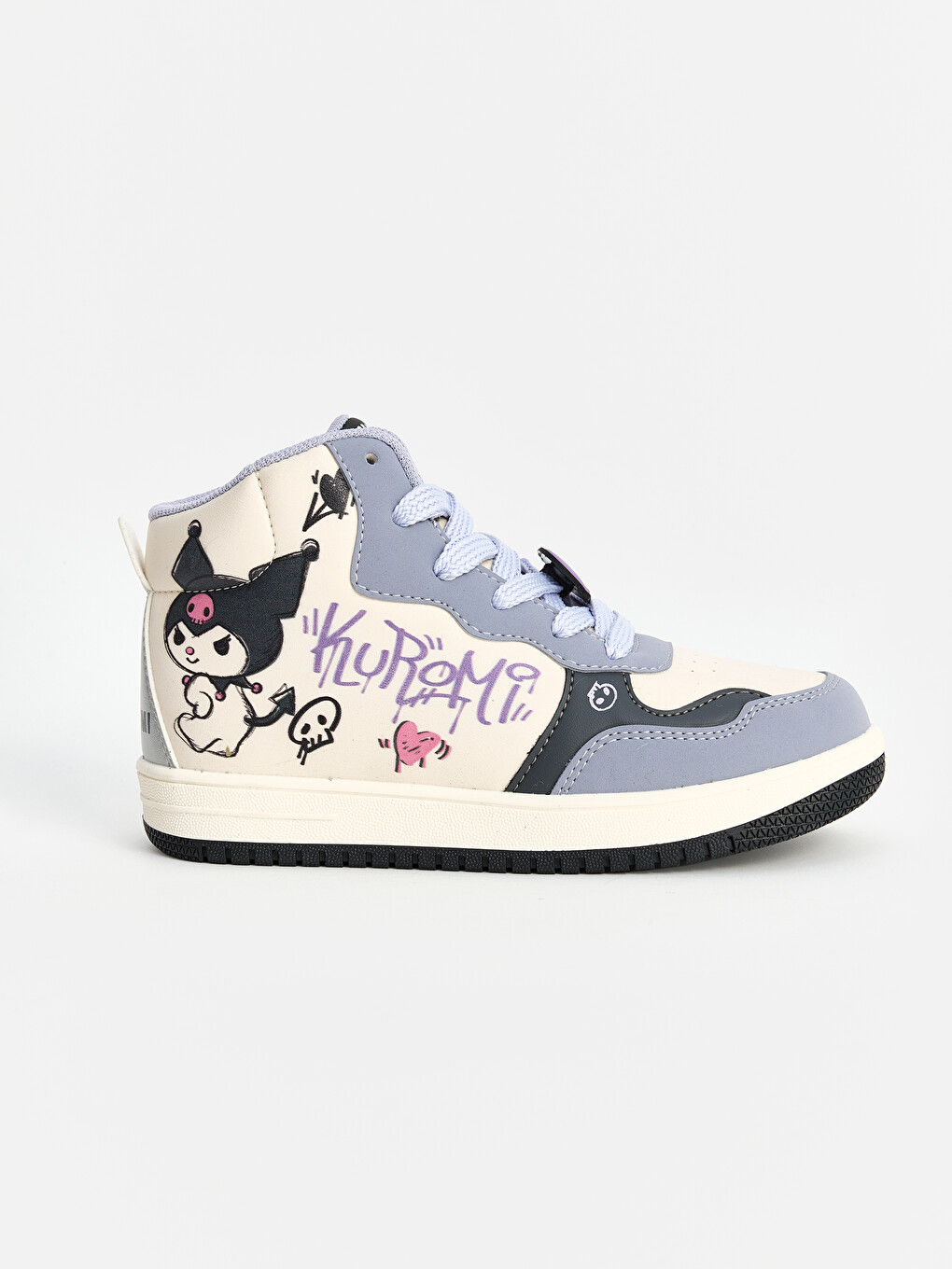 Karışık Kuromi Lisanslı Kız Çocuk Bilekli Sneaker-1