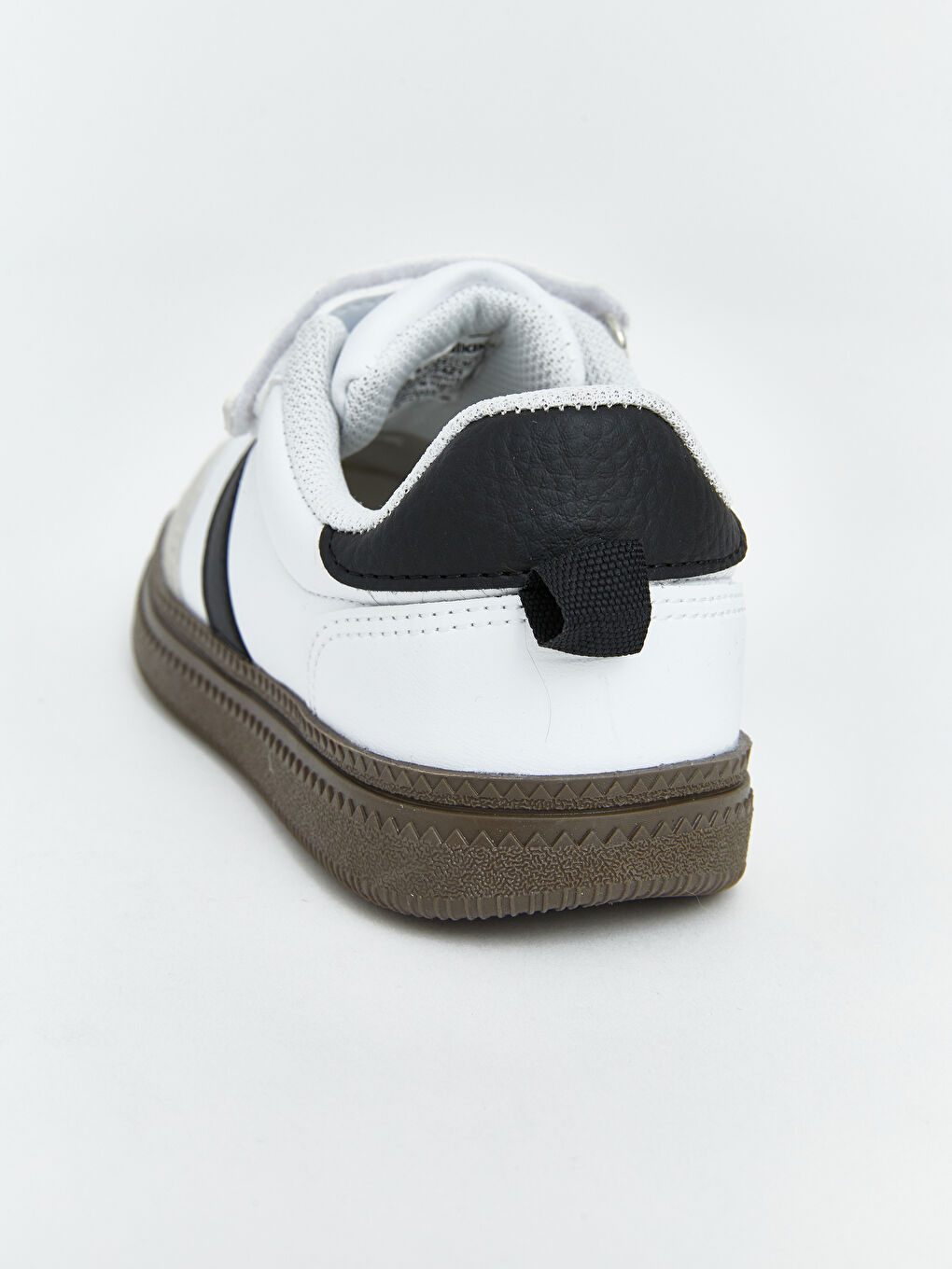 Beyaz Deri Görünümlü Erkek Çocuk Spor Ayakkabı-3