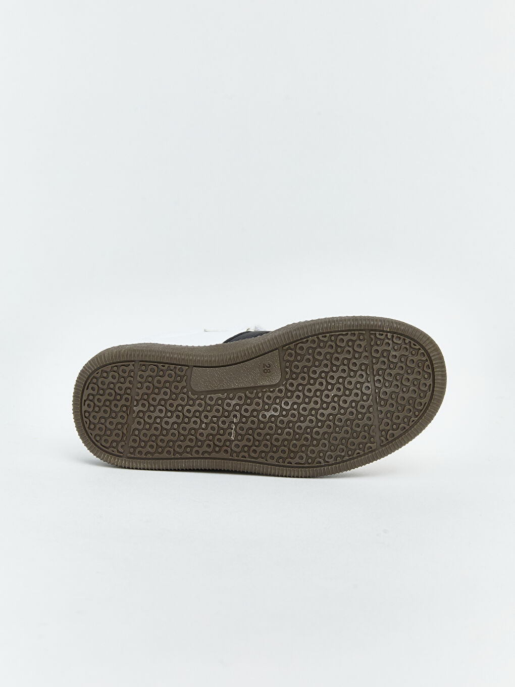 Beyaz Deri Görünümlü Erkek Çocuk Spor Ayakkabı-4