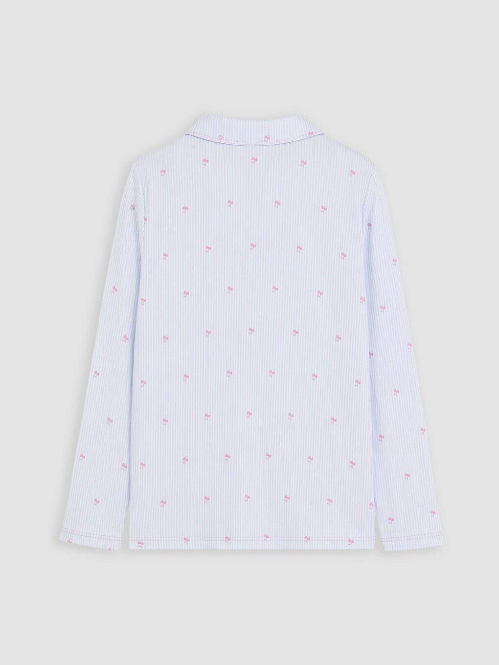 Collared Neck Girls' Pyjamas Set-3