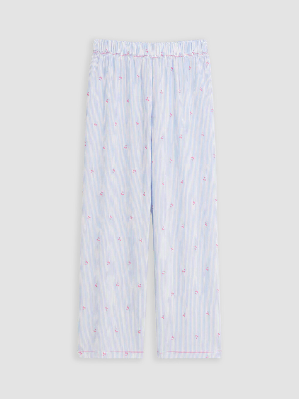 Collared Neck Girls' Pyjamas Set-4