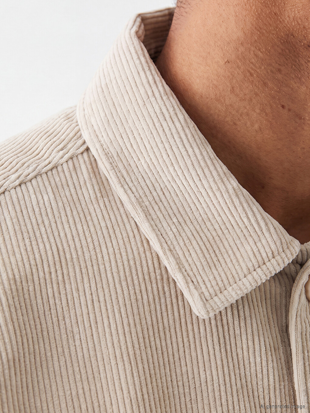 Man Beige Coat-2