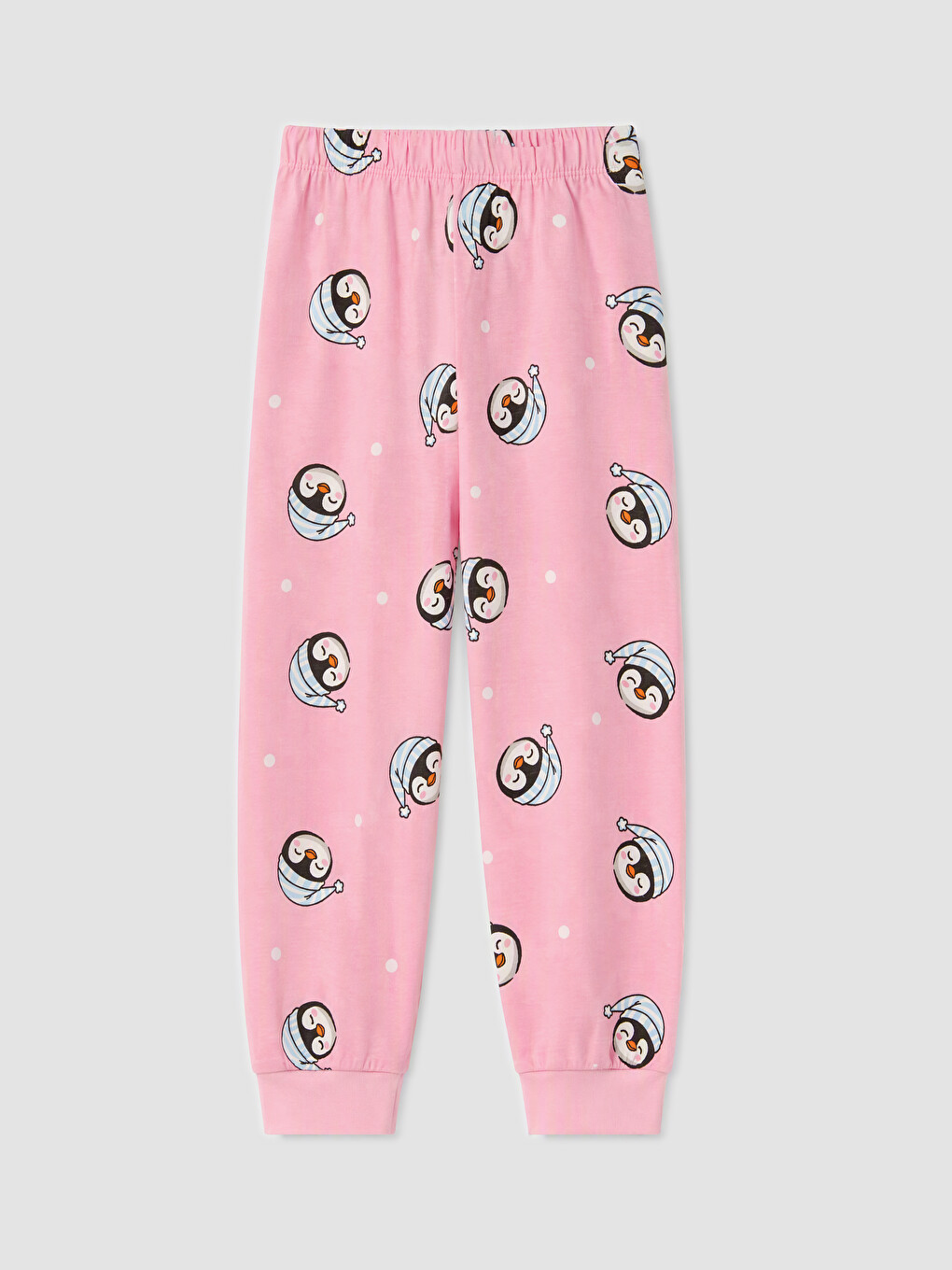 Crew Neck Girls' Pyjamas Set-2