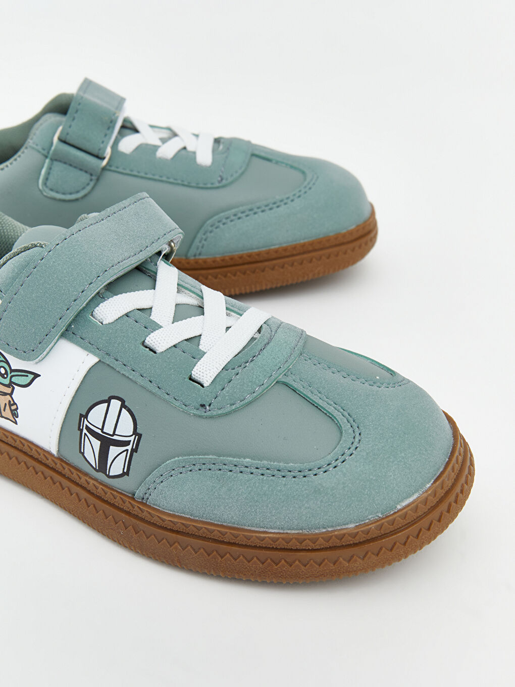 Yeşil Star Wars Baskılı Erkek Çocuk Spor Ayakkabı-2