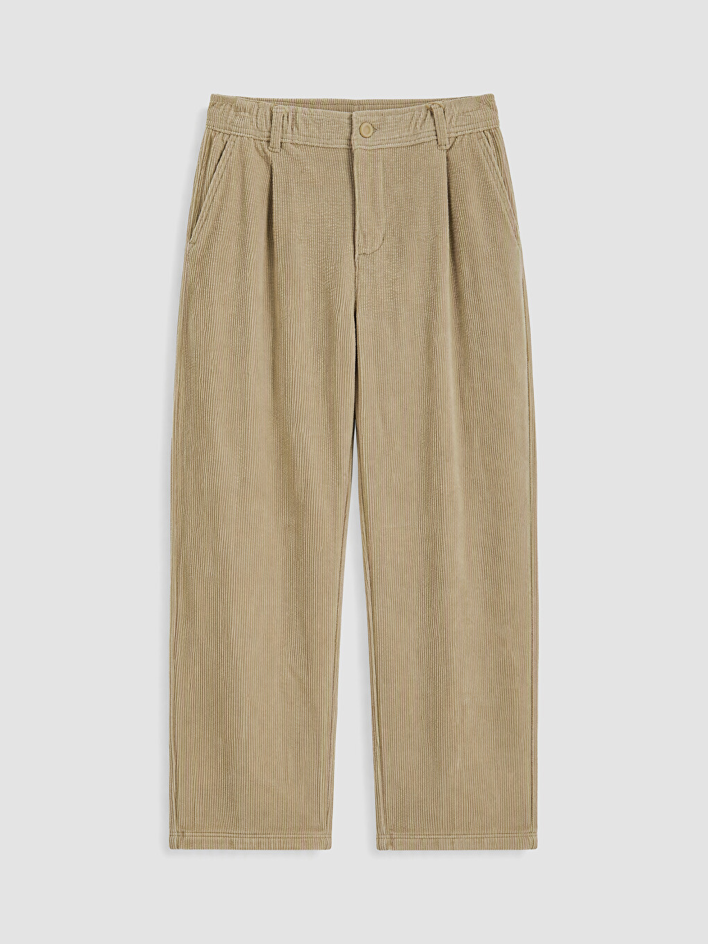 Man Khaki Trousers-4
