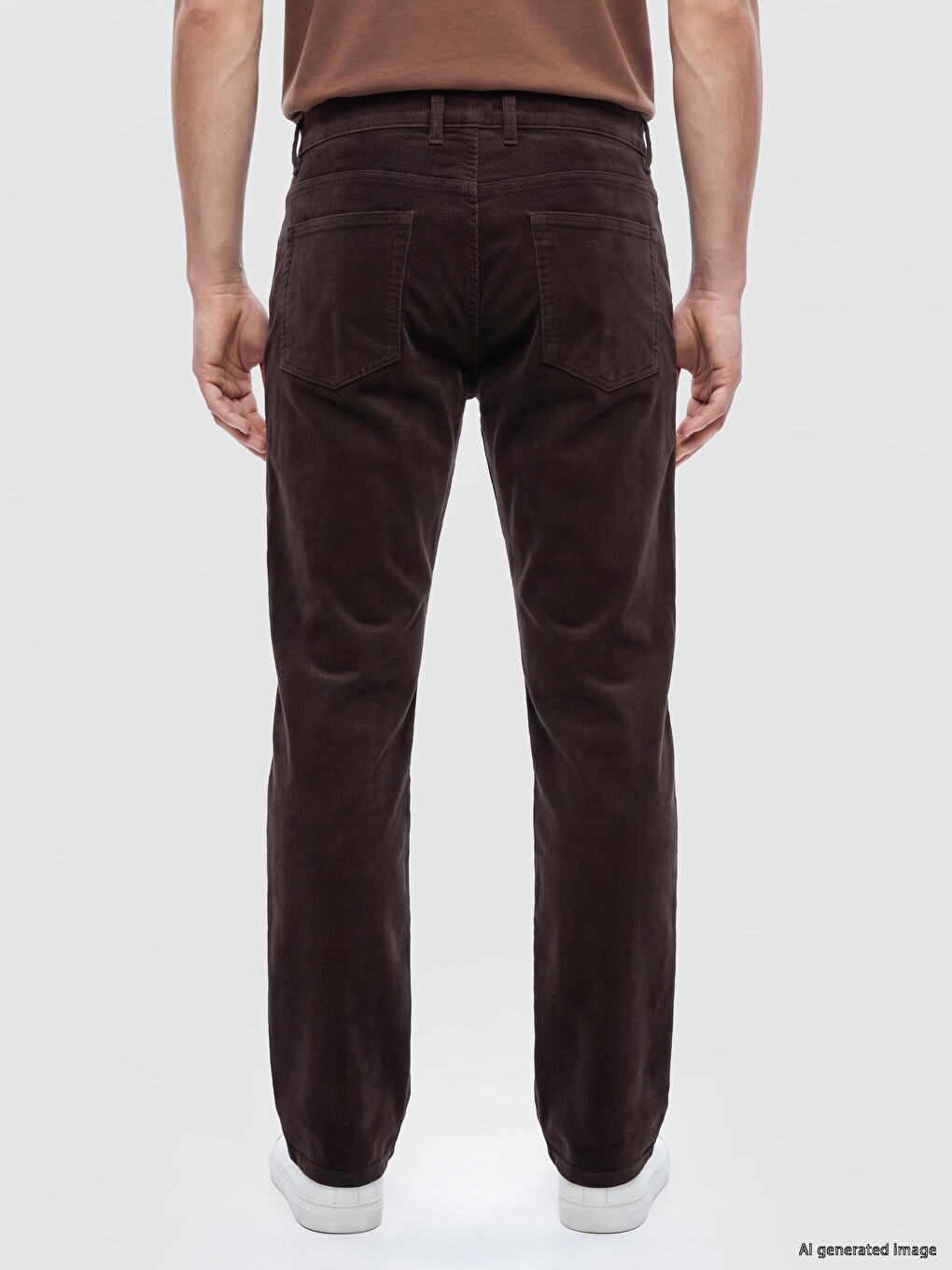 Man Brown Trousers-3