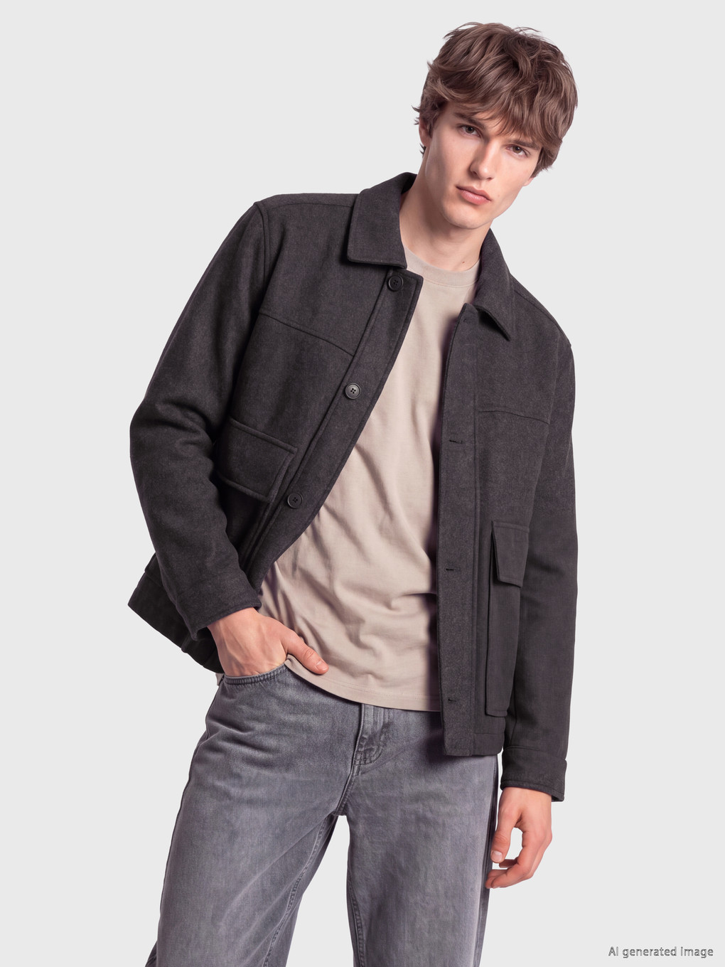 Mashkull Antracite Anorak