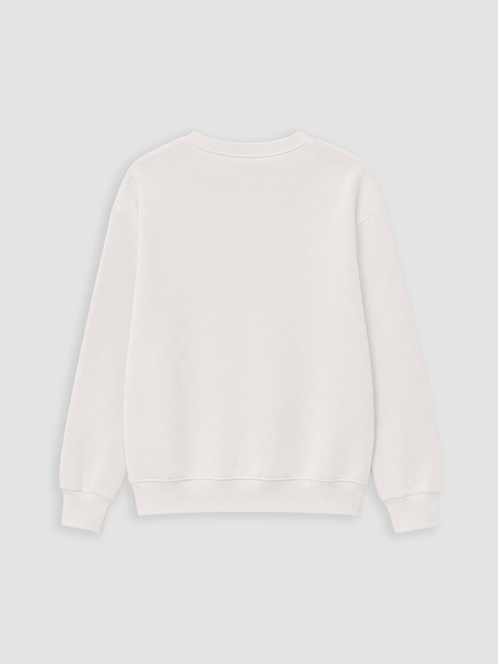 Sweat-shirt Épais À Col Rond Imprimé Pour Filles-2