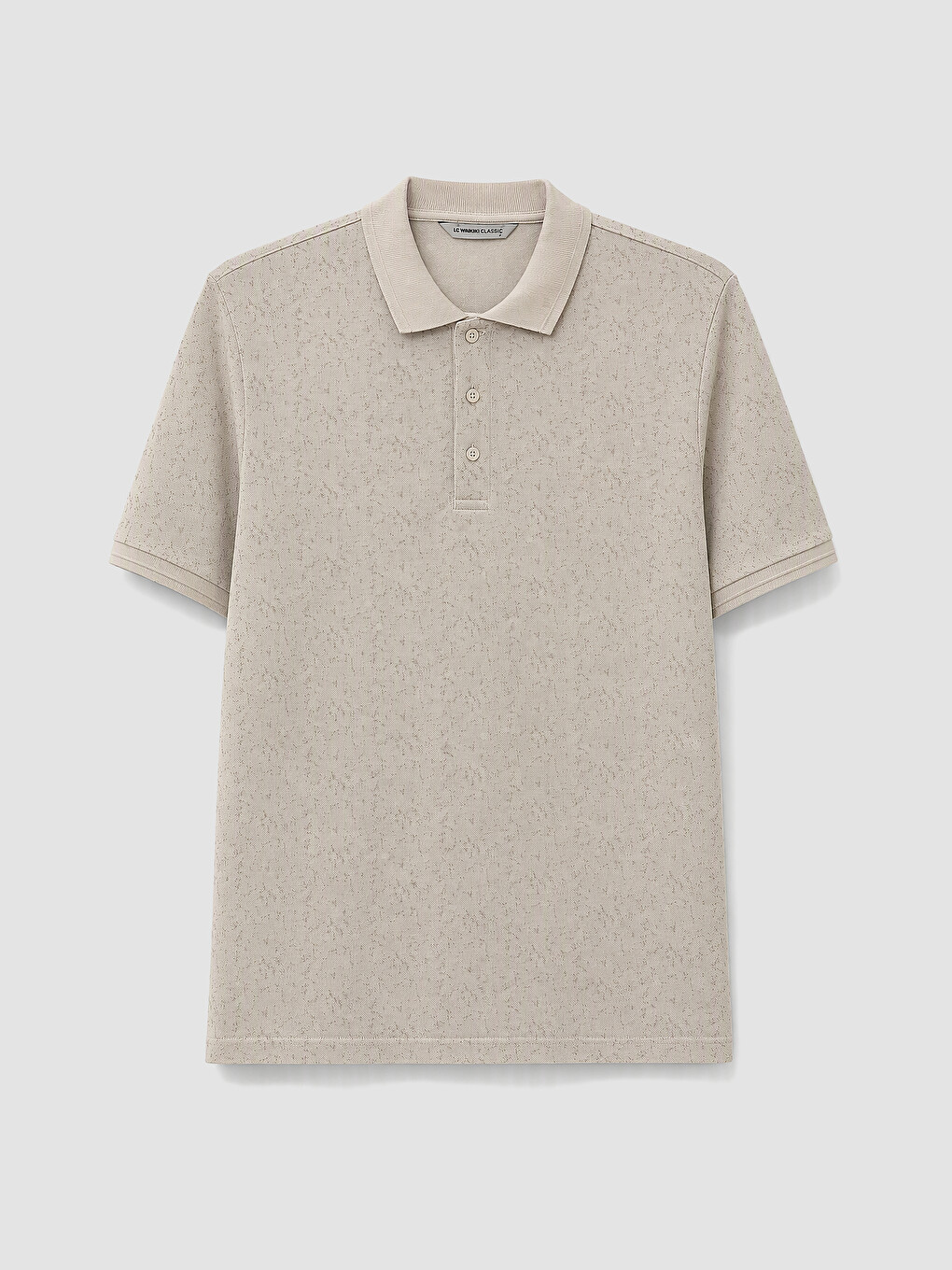 Polo Collar Pique Men's T-shirt