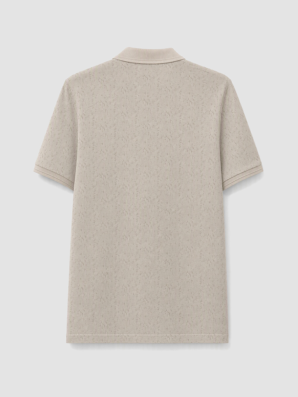 Polo Collar Pique Men's T-shirt-1