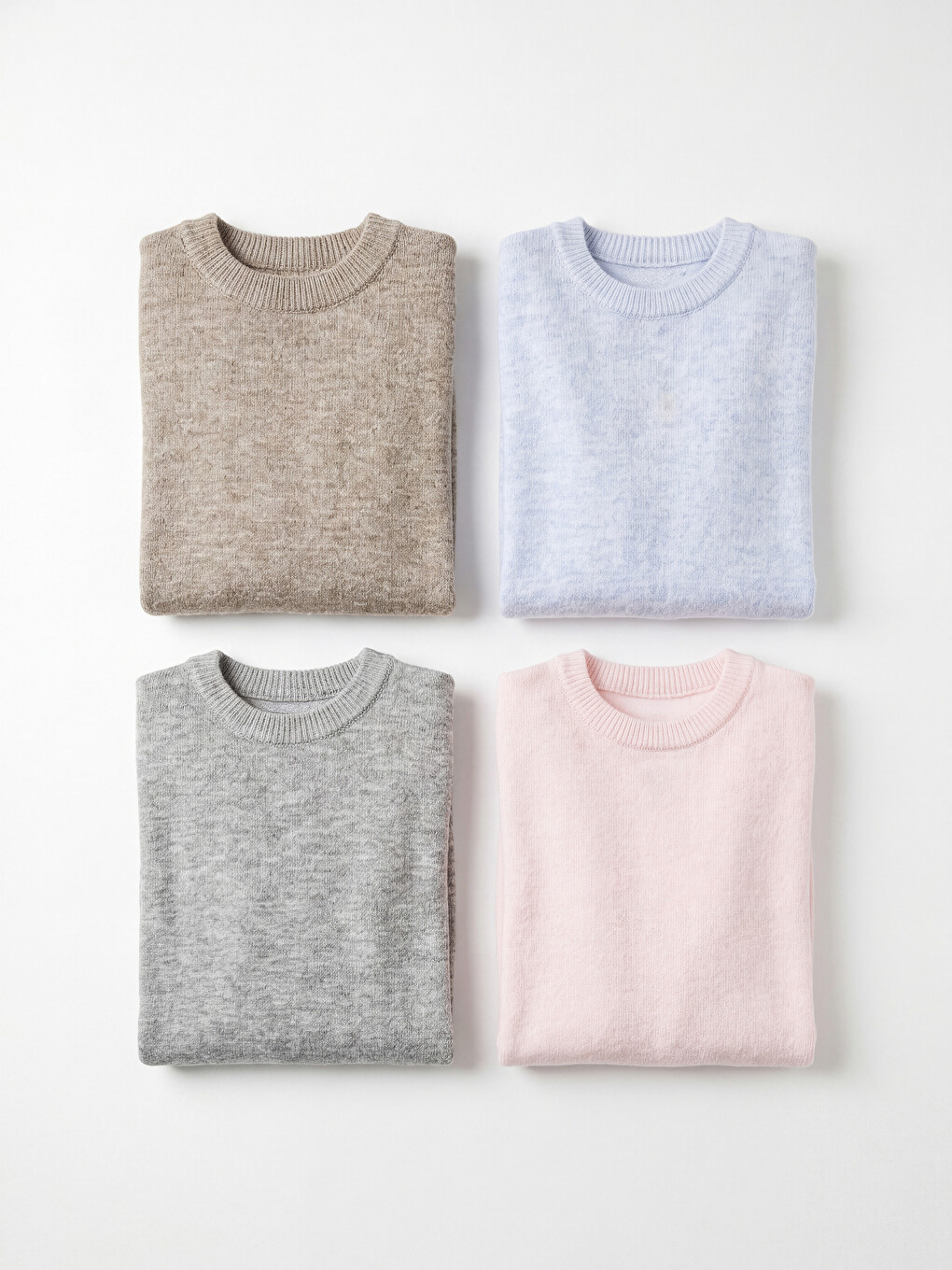 Џемпер Од Трико Со Округол Врат За Жени-2