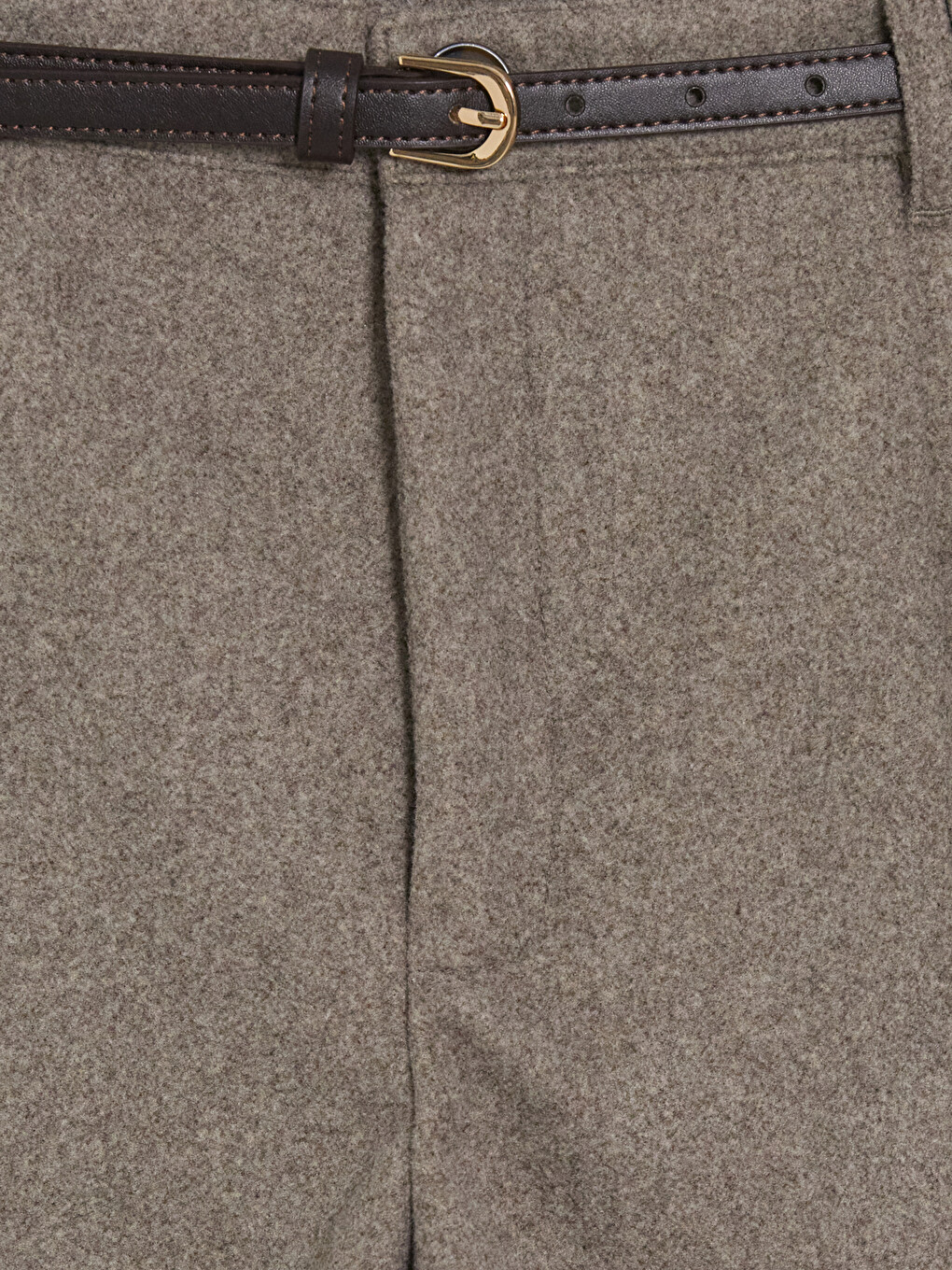 Woman Brown Shorts-5