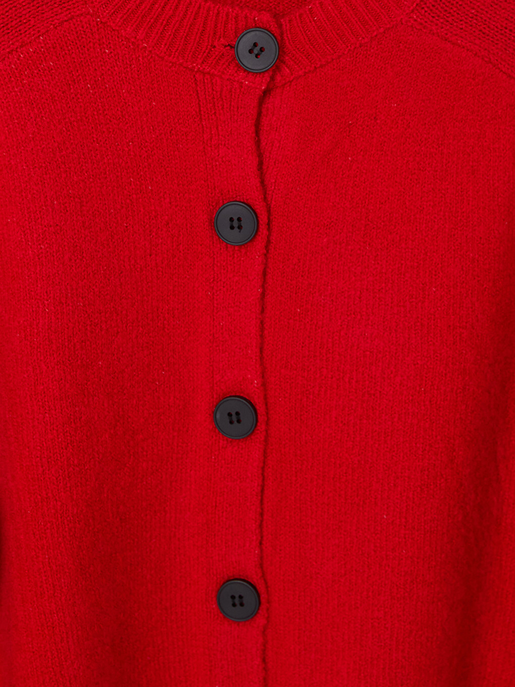 Crew Neck Women's Knitwear Cardigan-1