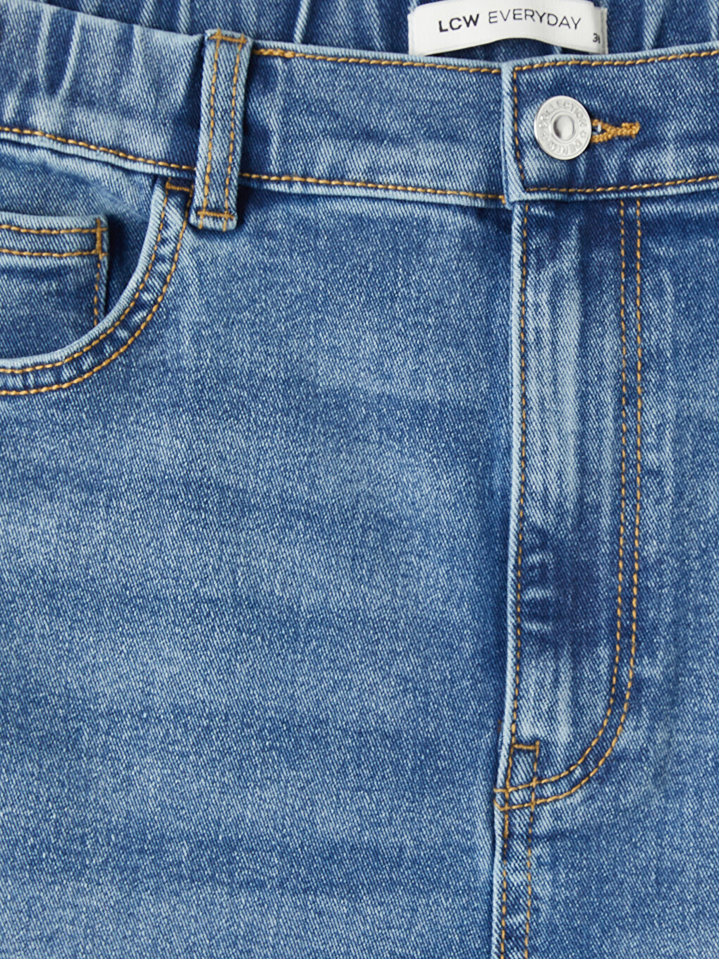 Yüksek Bel Slim Mom Jean-5