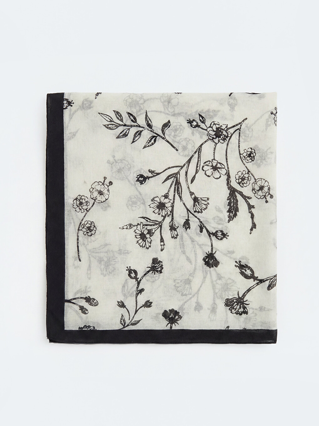 Châle Floral Pour Femme-1