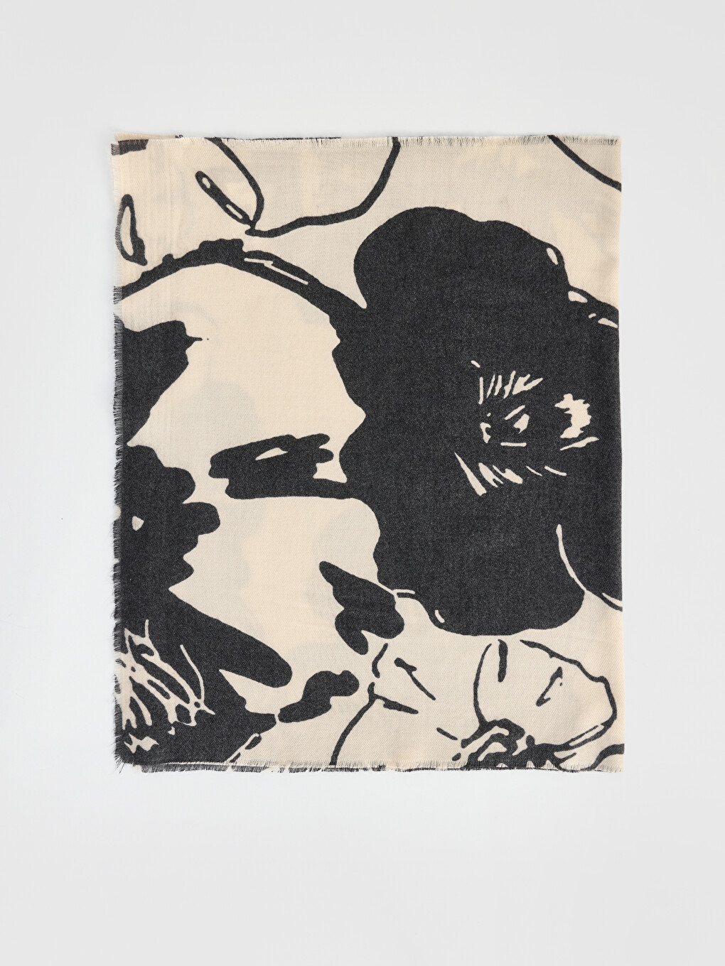 Châle Floral Pour Femme-1