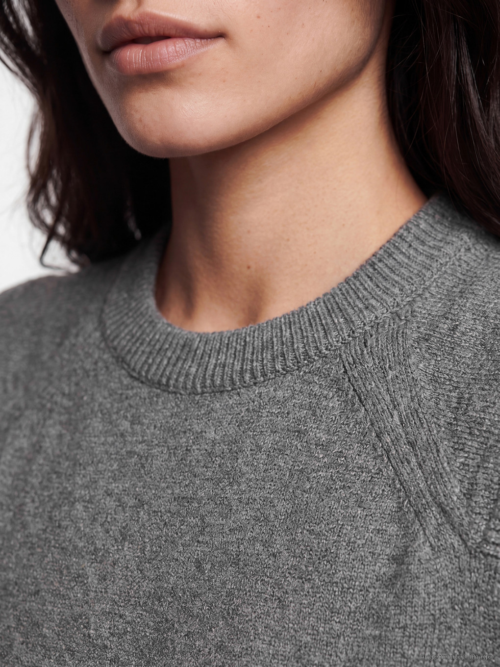 Crew Neck Women's Knitwear Sweater Vest-2