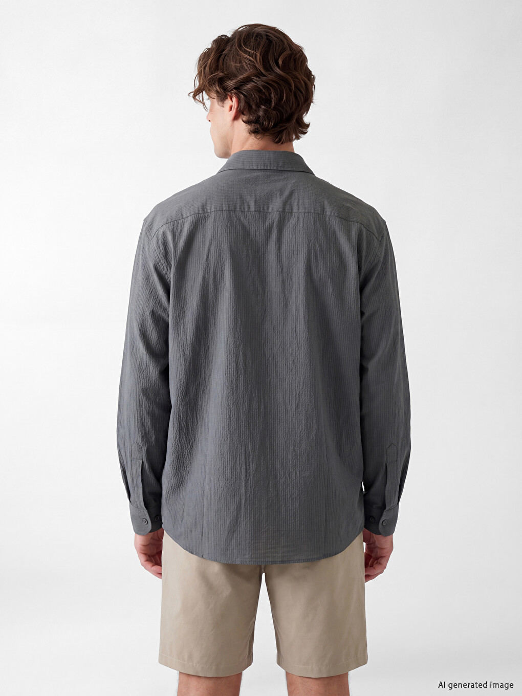 Regular Fit Striped Men's Shirt-3