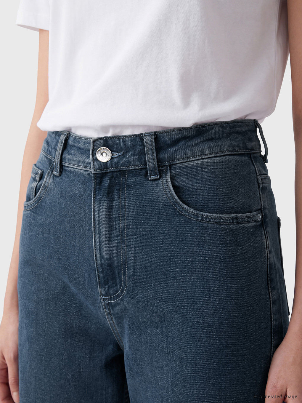 Pocketed Wideleg Jean-2