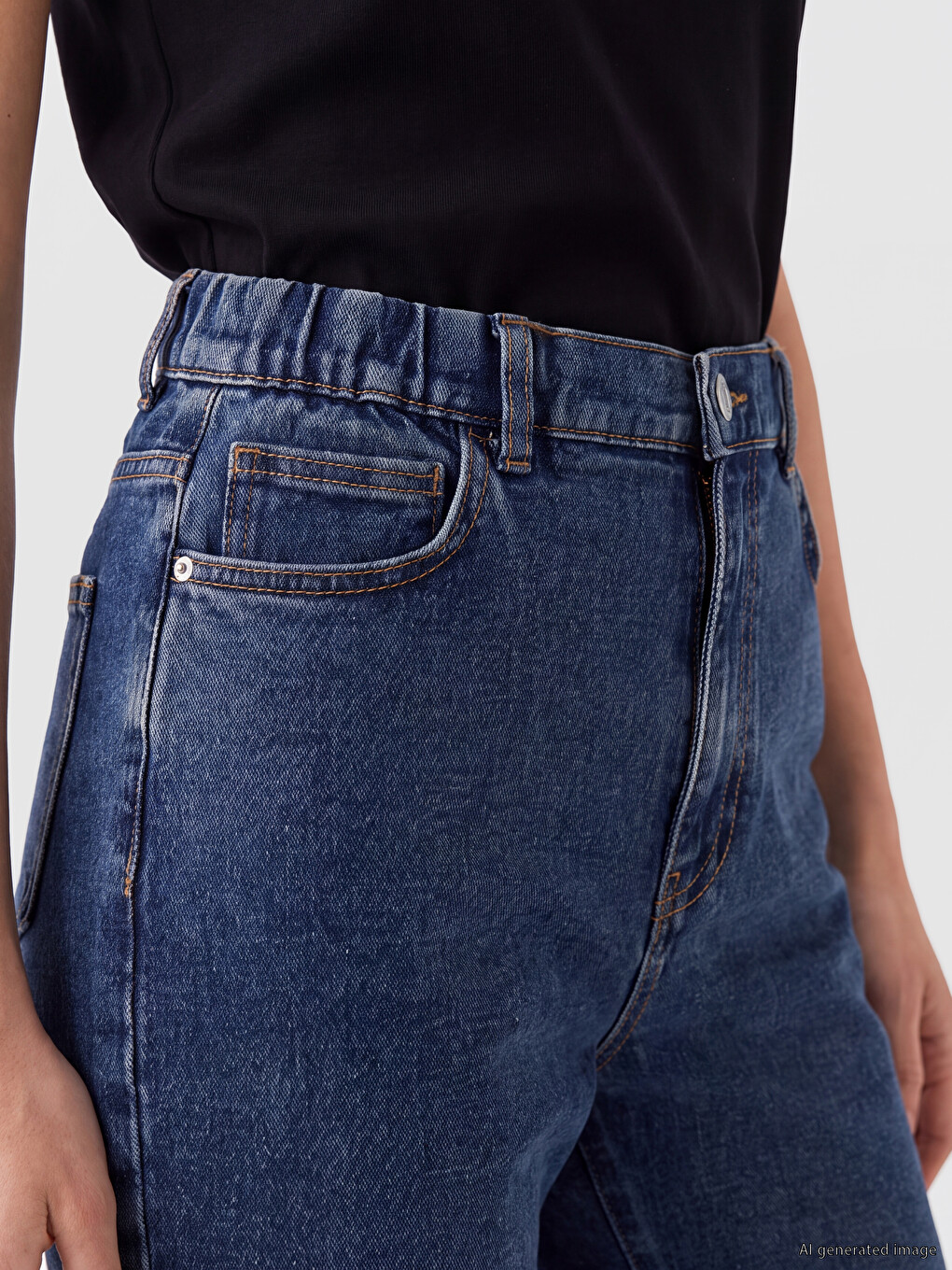 Woman Indigo Jeans-2