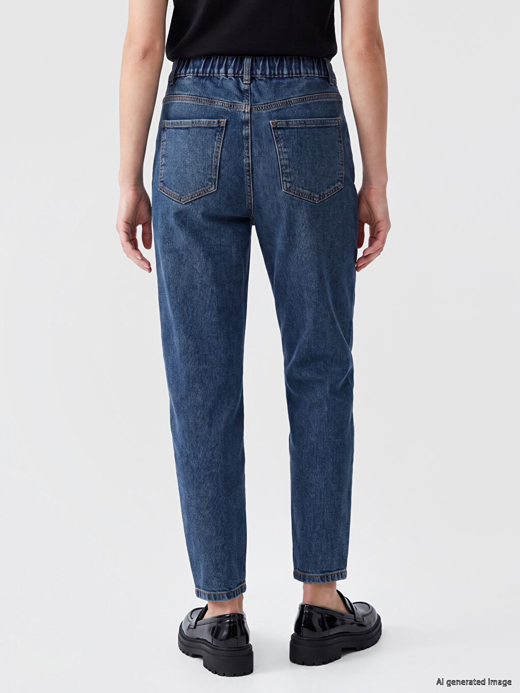 Woman Indigo Jeans-3