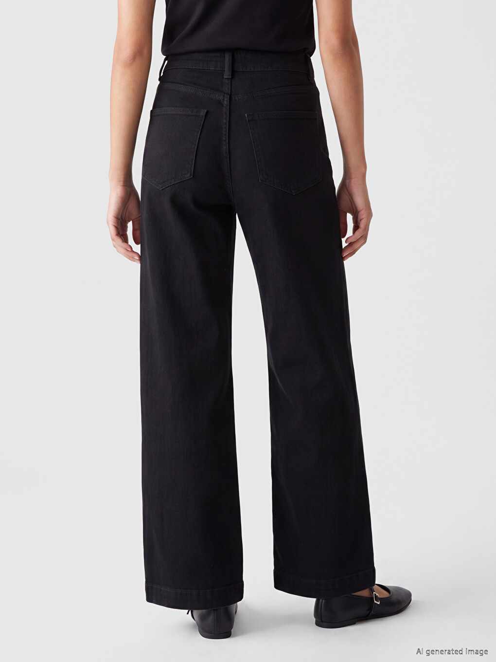 Wideleg Women's Jeans-3