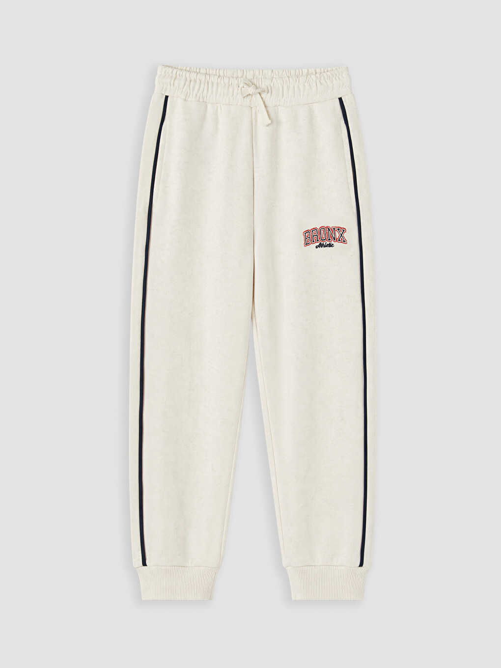 Ekru Baskılı Erkek Çocuk Jogger Eşofman Altı