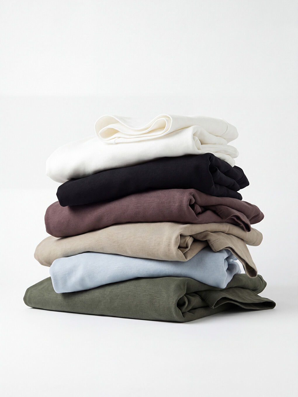 Loose Fit Fluid Fabric T-shirt /04-2