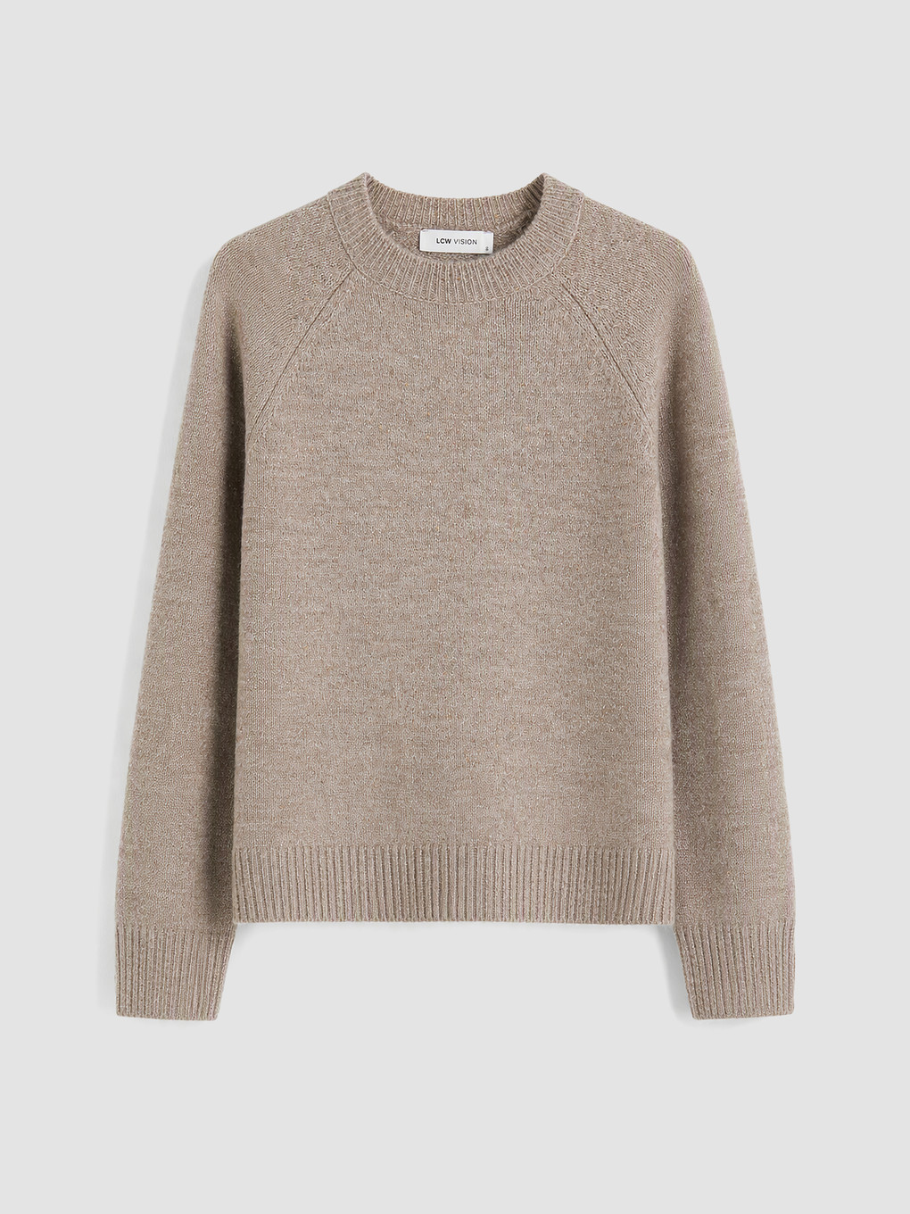 Crew Neck Women's Knitwear Sweater