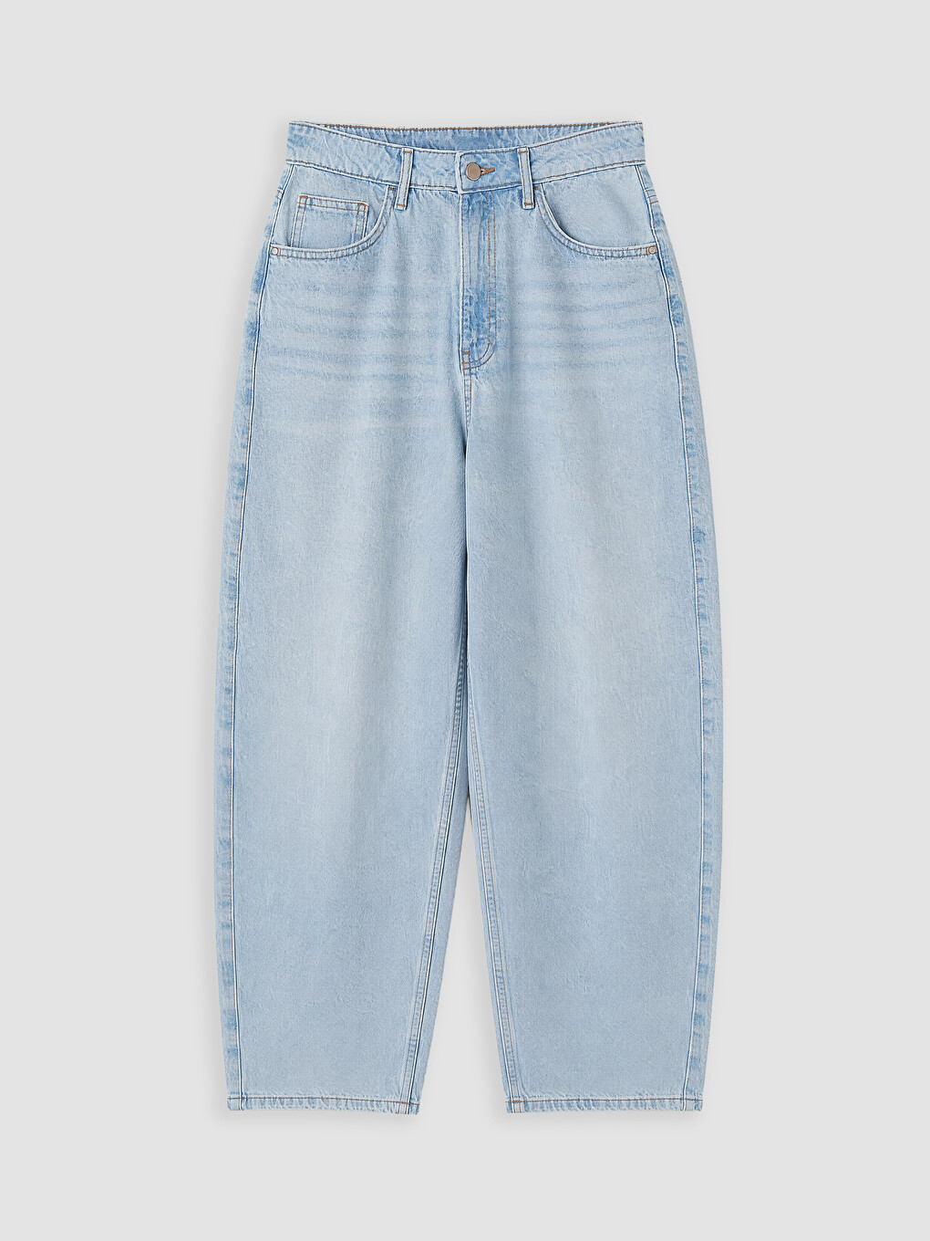 High Waist Regular Fit Women's Jeans-4
