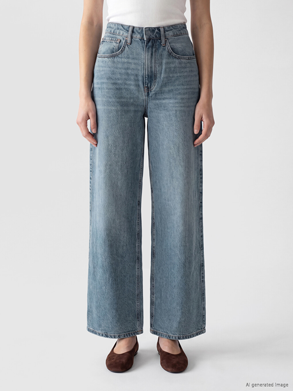 Regular Fit Women's Jeans-1