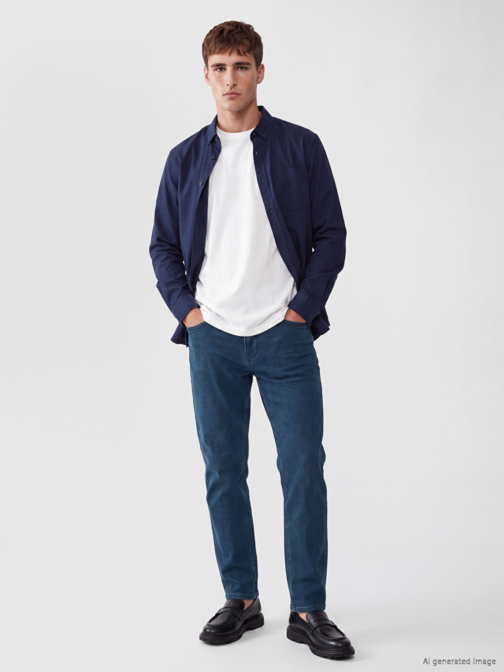 Yeşil 779 Regular Fit Erkek Jean Pantolon