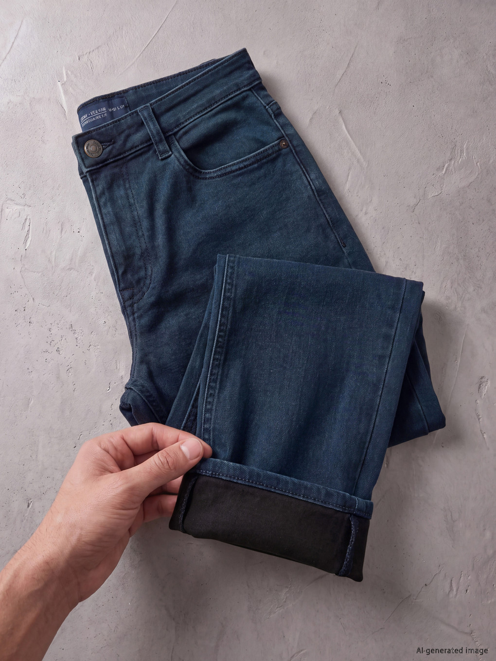 İndigo 779 Regular Fit Şardonlu Jean-4