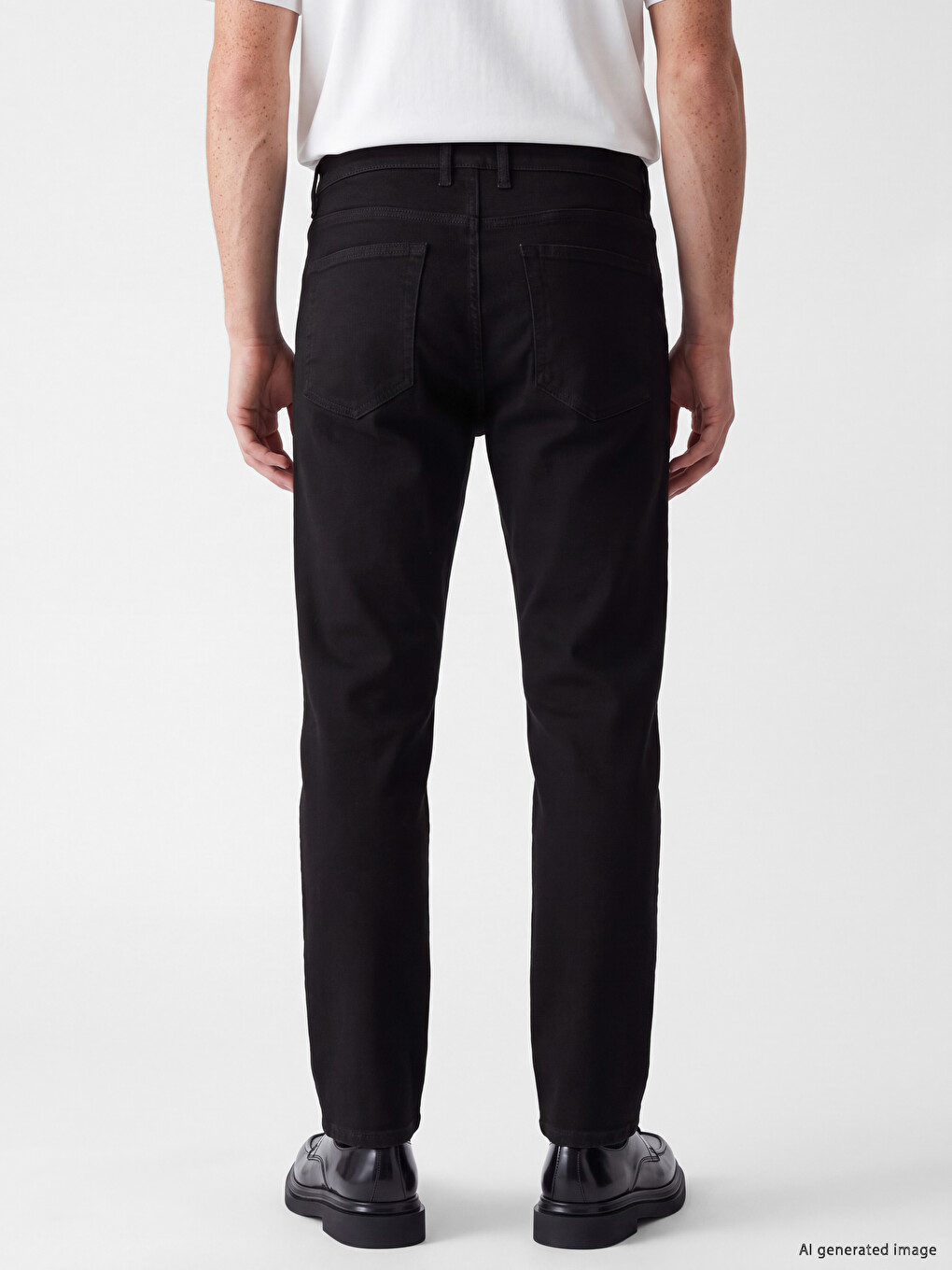 Siyah 779 Regular Fit Erkek Jean Pantolon-3