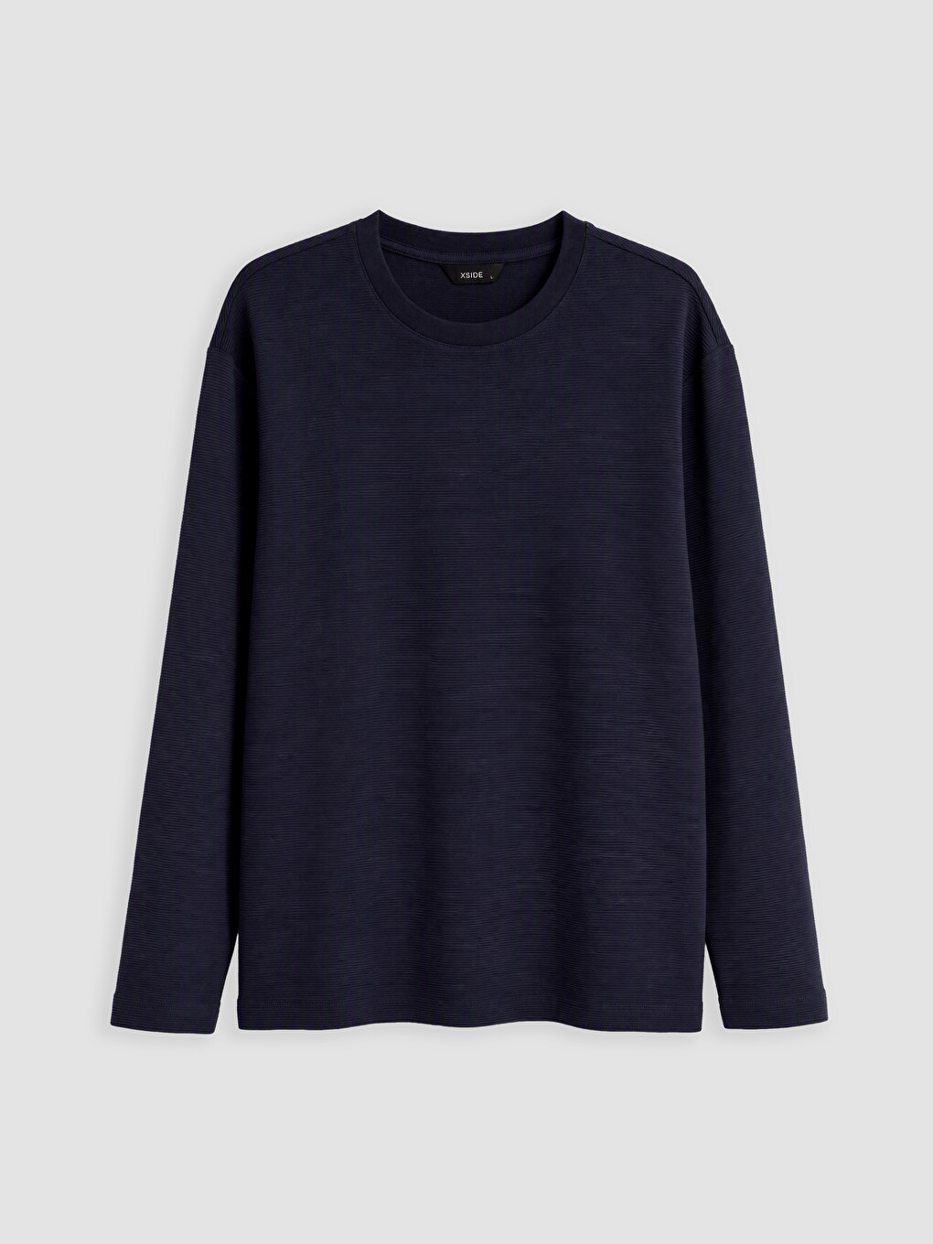 Man Navy Sweatshirt