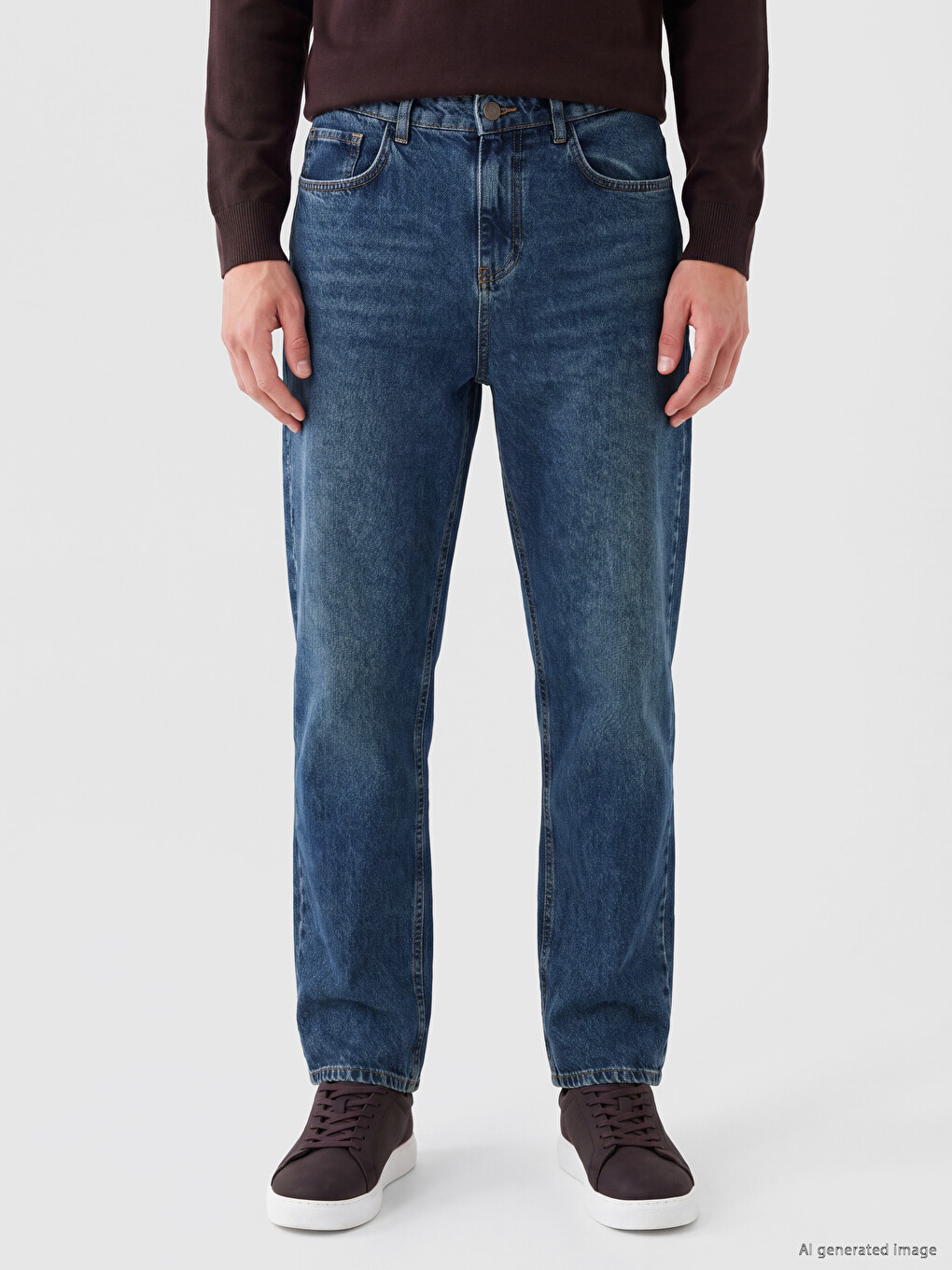 Baggy Fit Men's Jeans-1