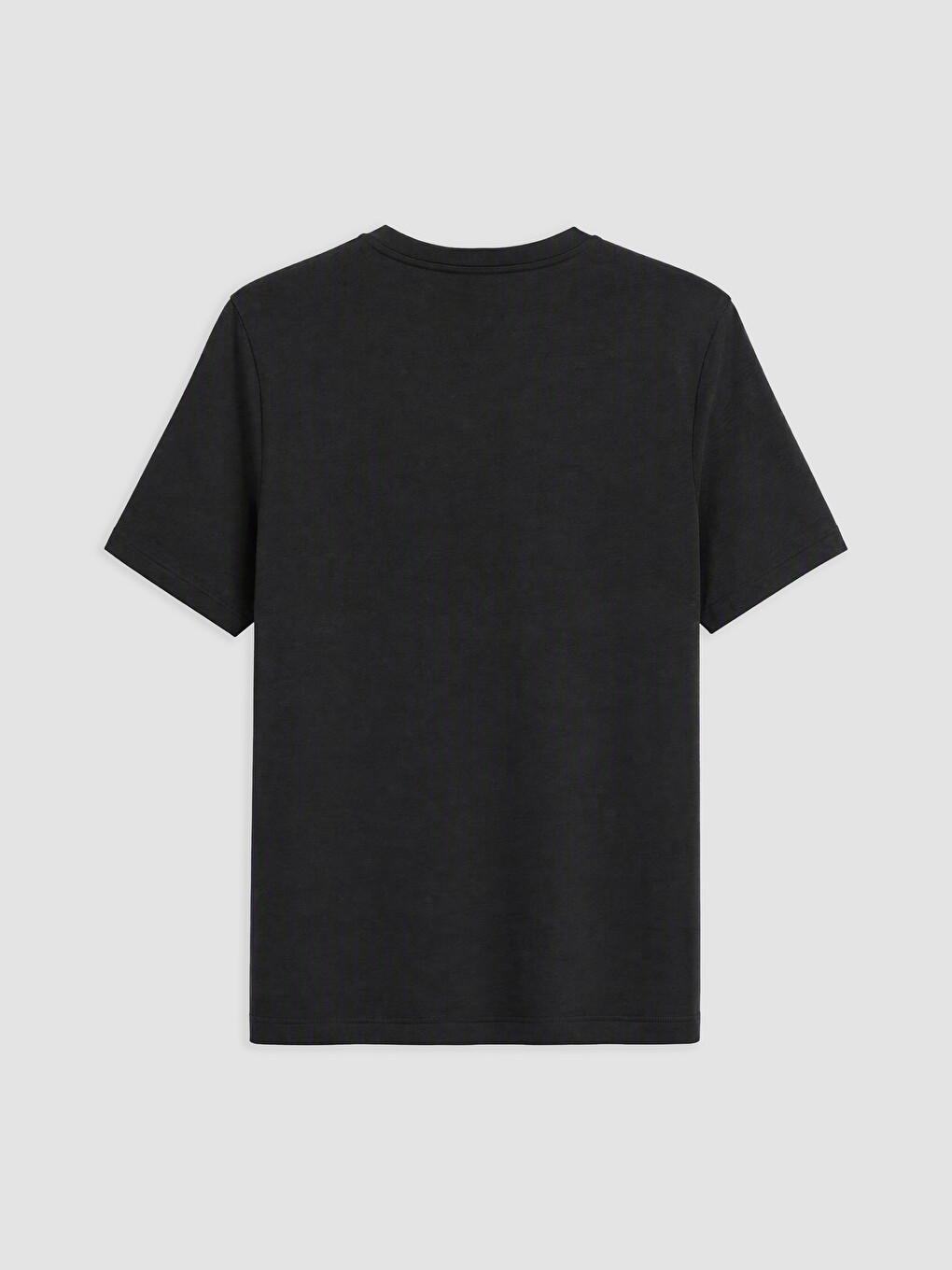 Crew Neck Short Sleeve Pyjamas Top-1