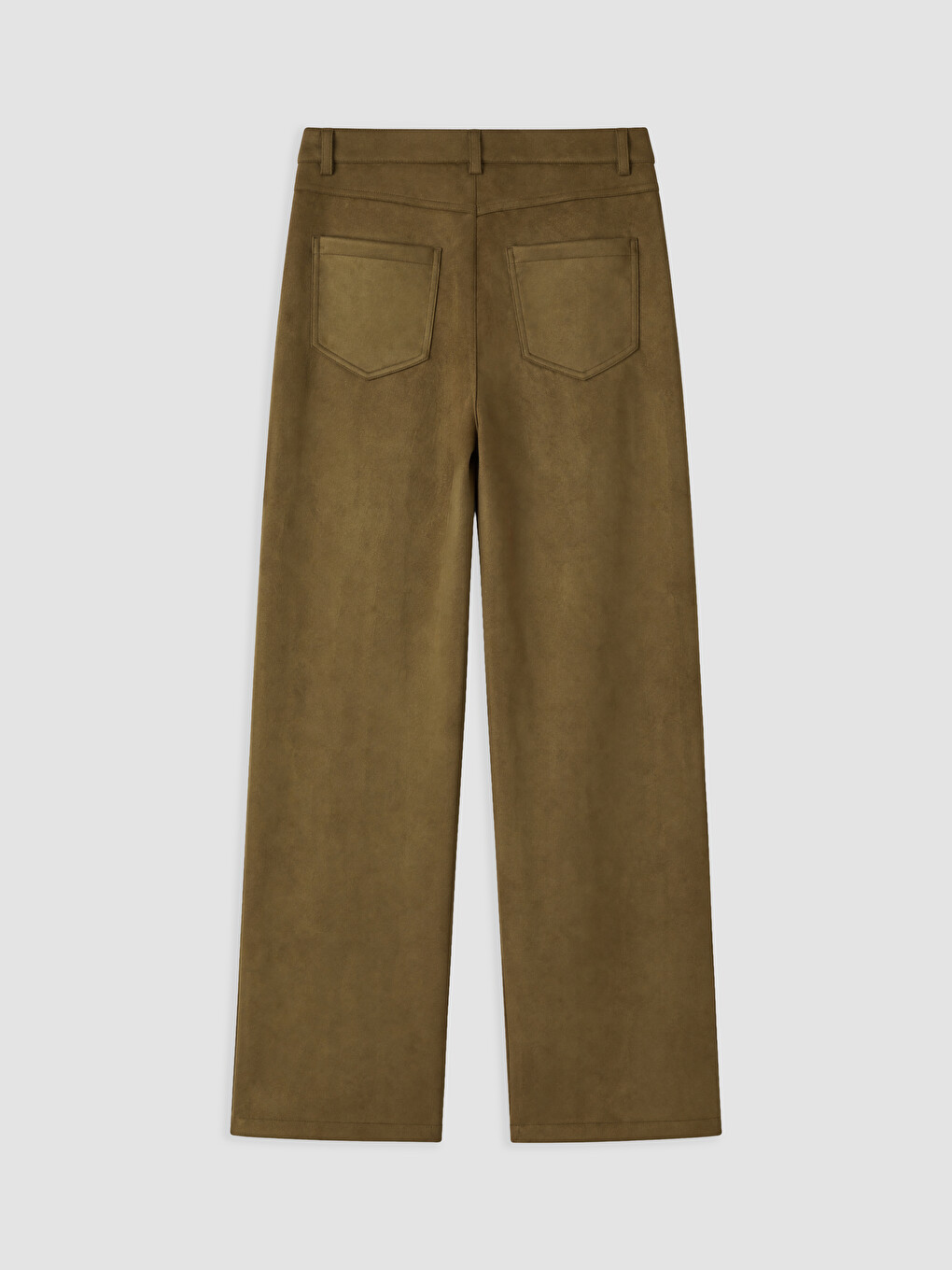 Regular Fit Wide Leg Women's Trousers-5